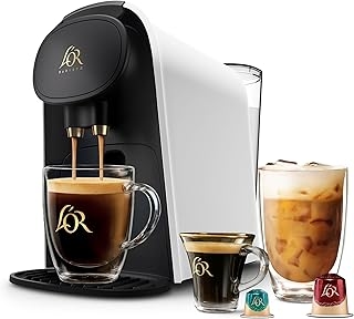 L'OR Barista System Coffee and Espresso Machine Combo by Philips, Matte White