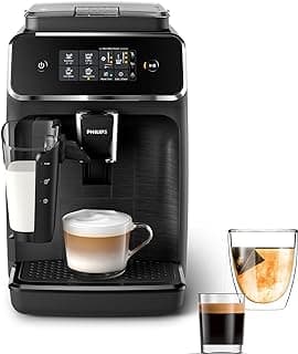 philips-2200-series-fully-automatic-espresso-machine-lattego-milk-frother-3-coffee-varieties-intuitive-touch-display-100-ceramic-grinder-aquaclean-filter-aroma-seal-black-ep223014
