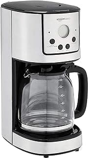 amazon-basics-programmable-coffeemaker-with-carafe-and-reusable-filter-stainless-steel-12-cups-black